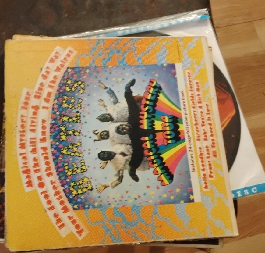 The Beatles Magical Mystery Tour LP with Picture Book
