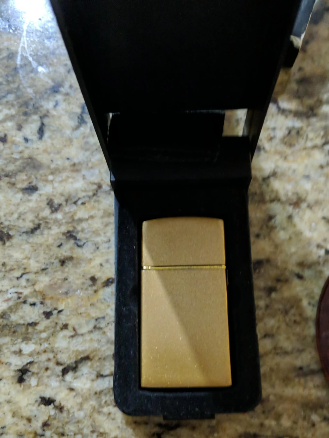 Gas Lighter - Gold Tone