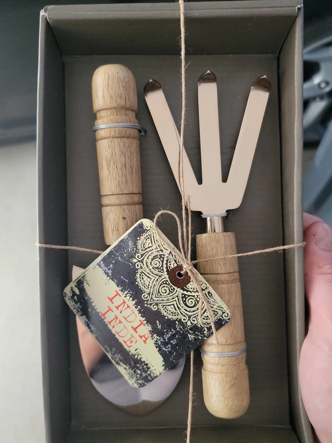 Garden Trowel and Hand Rake Set