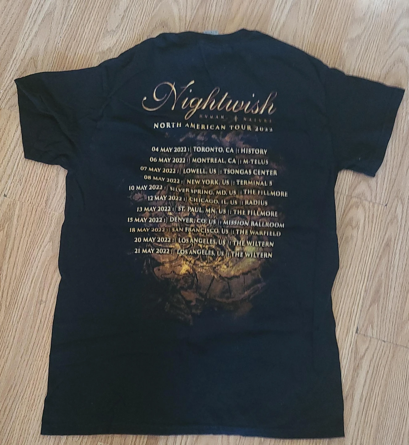 Nightwish North American Tour 2022 T-Shirt