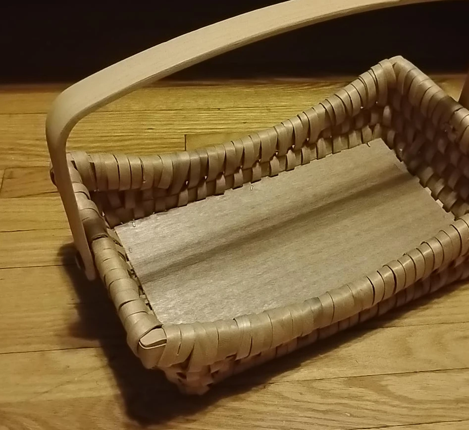 Woven Basket with Handle