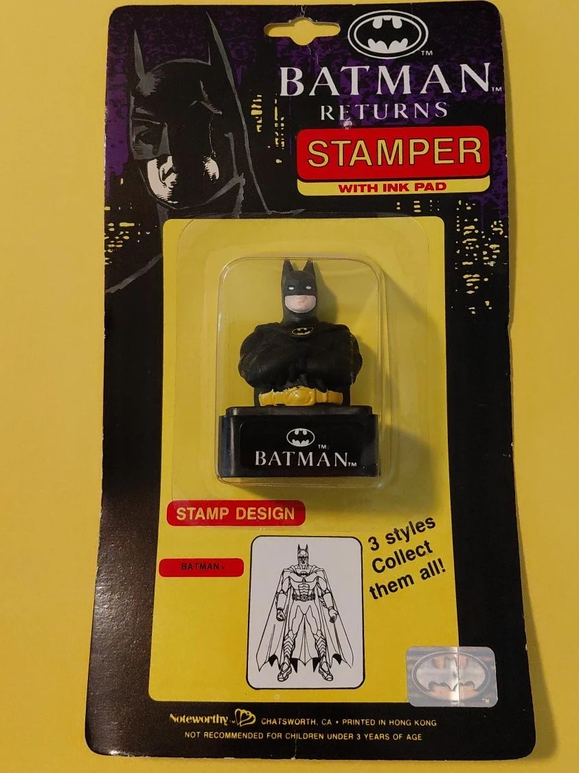 Batman Returns Stamper with Ink Pad