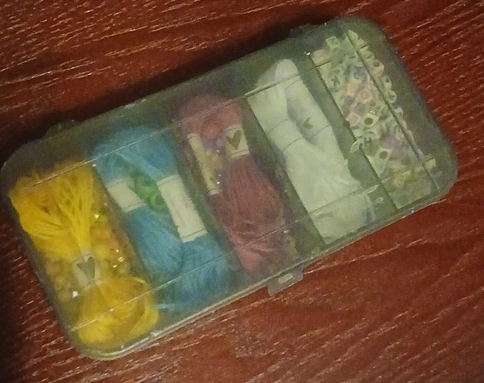 Hand made Bead Crafting Kit with Thread