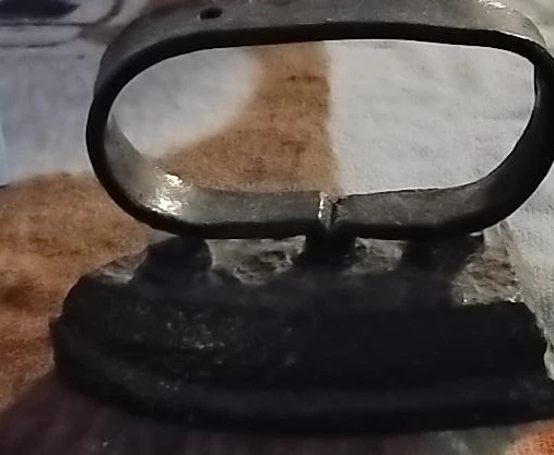 Antique Cast Iron Clothes Iron