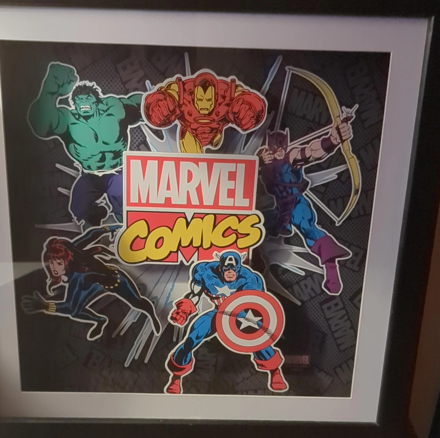 Marvel Comics Framed Art Print