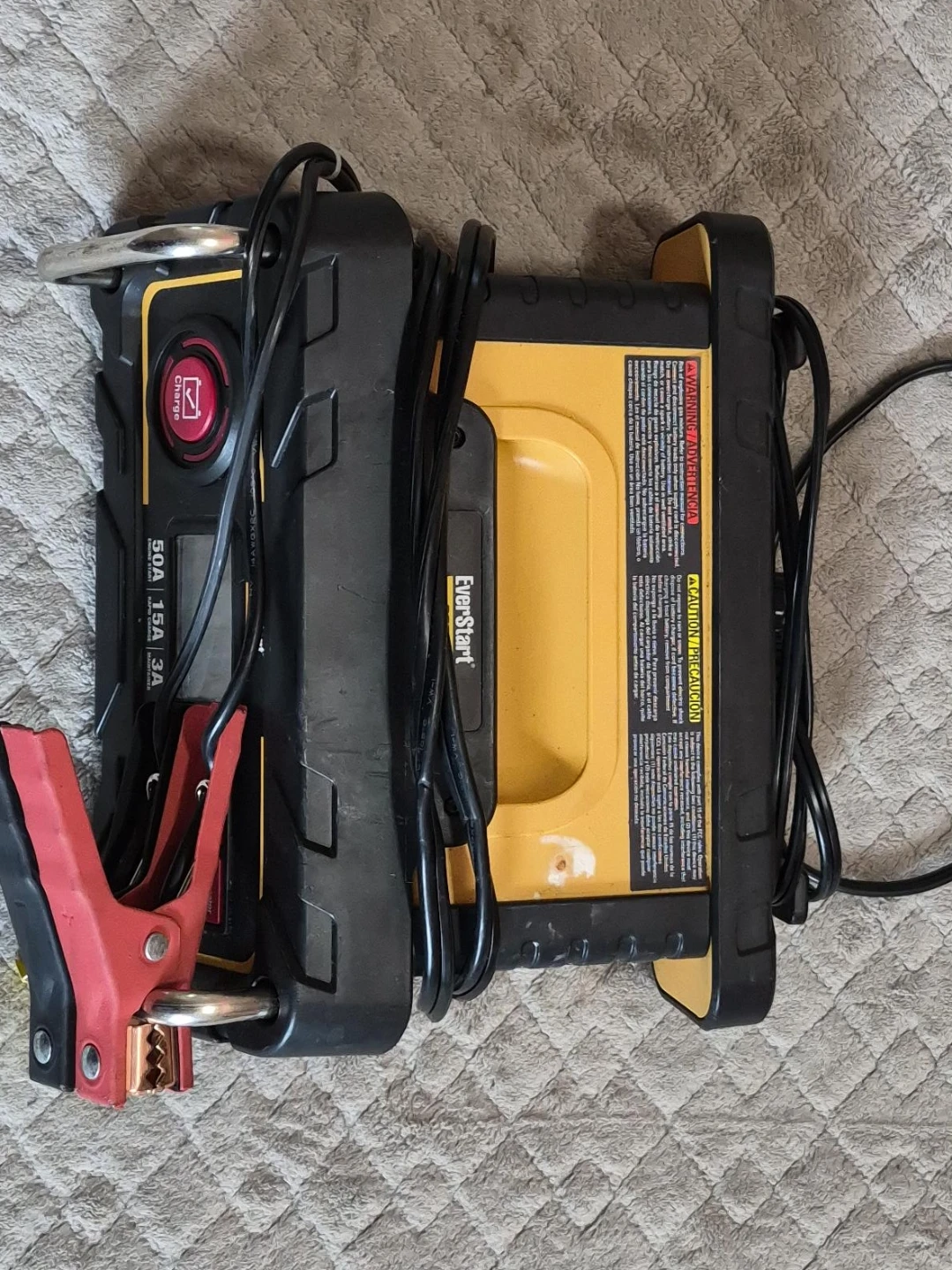 EverStart Battery Charger Jump Starter 50A
