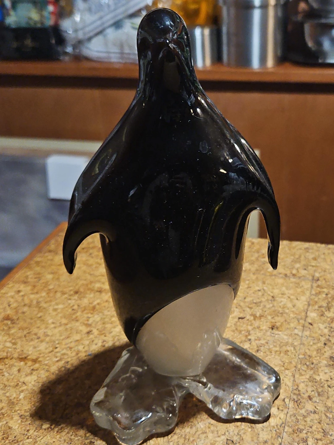 Glass Penguin Figurine