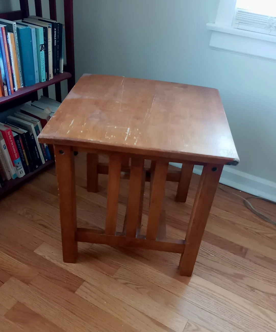 Wooden End Table