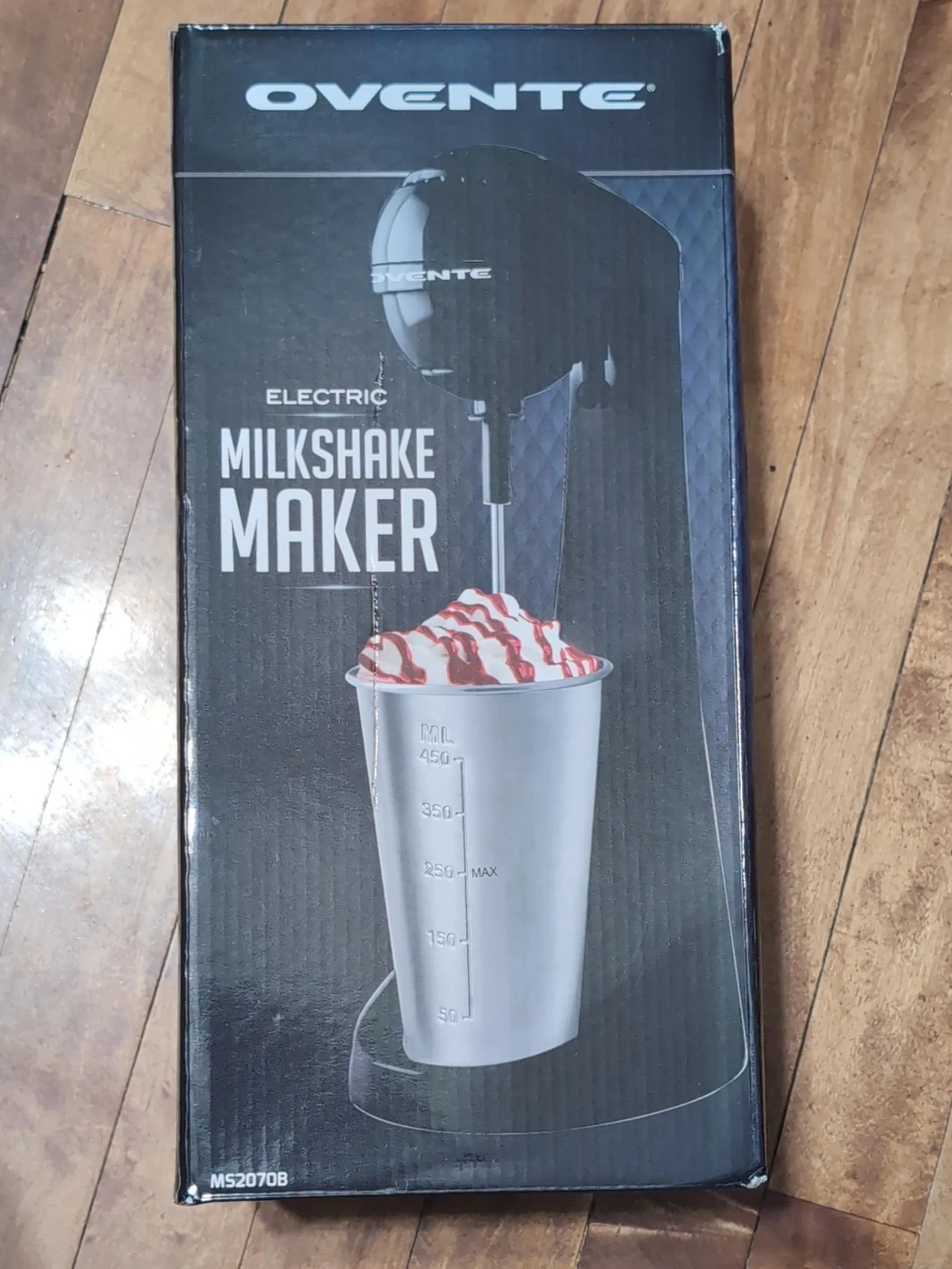 Ovente Electric Milkshake Maker - Black