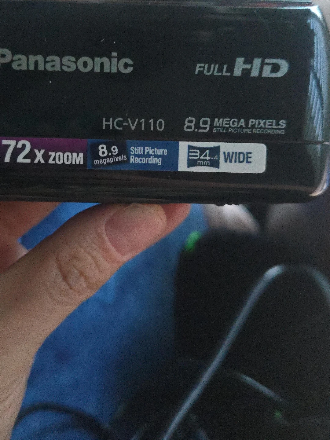 Panasonic Full HD Camcorder HC-V110 with 72x Zoom