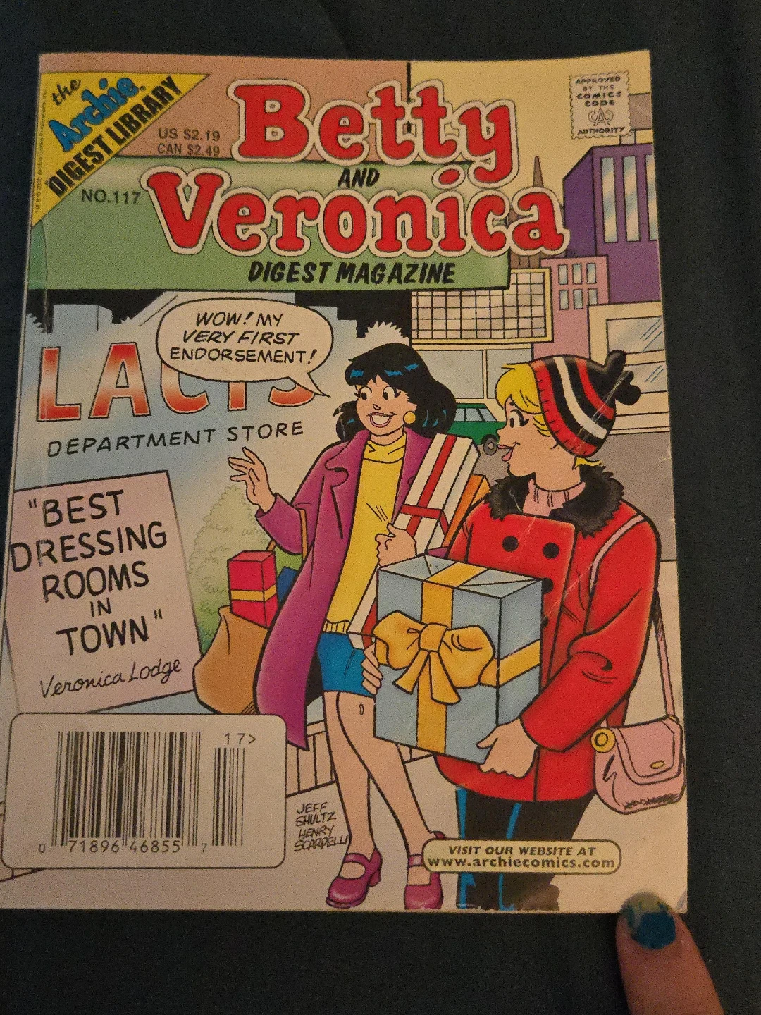 Betty and Veronica Digest Magazine No. 117