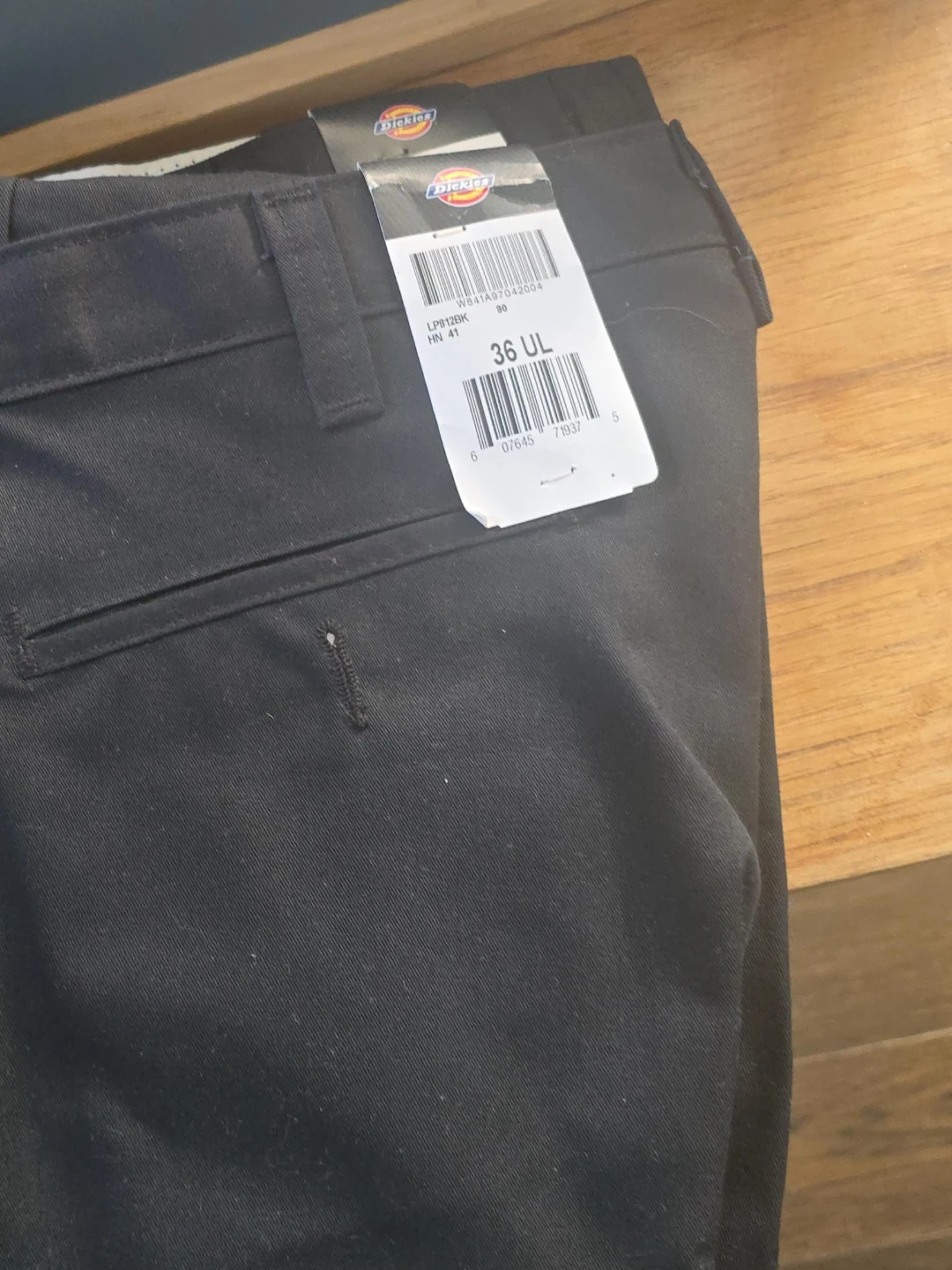 Dickies Black Work Pants 36x34