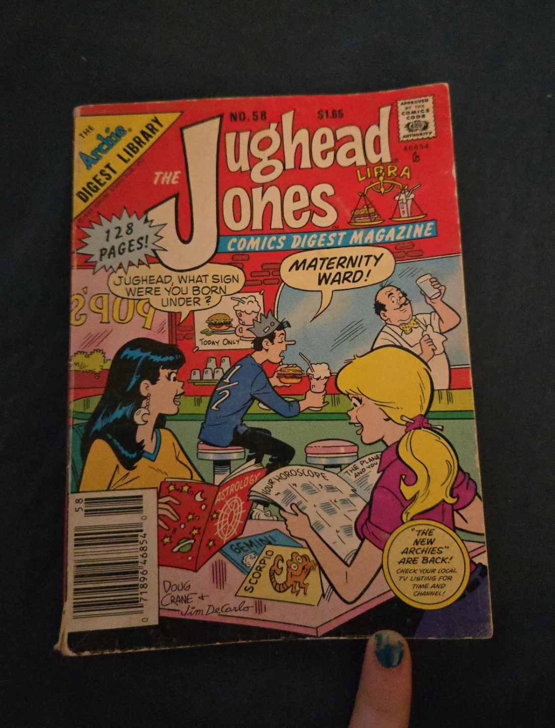 The Jughead Jones Comics Digest Magazine #58