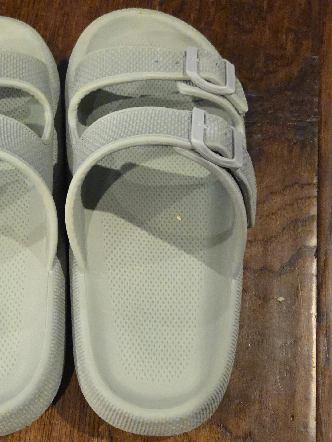 Grey Slide Sandals Size 42-43