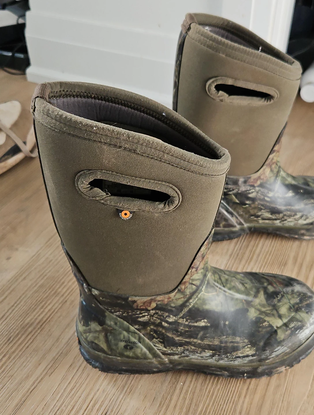 Bogs Mossy Oak Camo Waterproof Boots