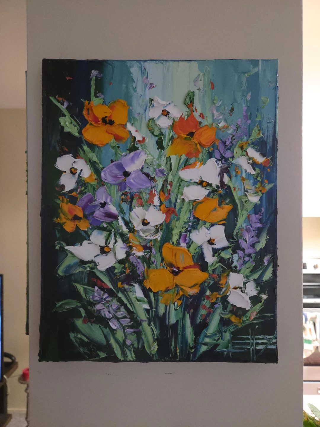 Impressionist Floral Painting