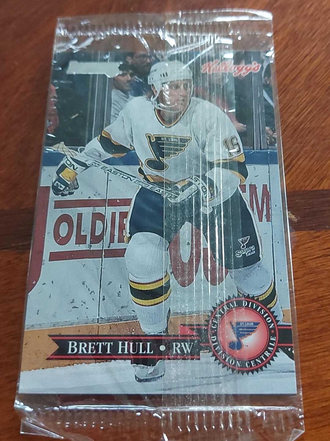 Kellogg's Brett Hull Hockey Card