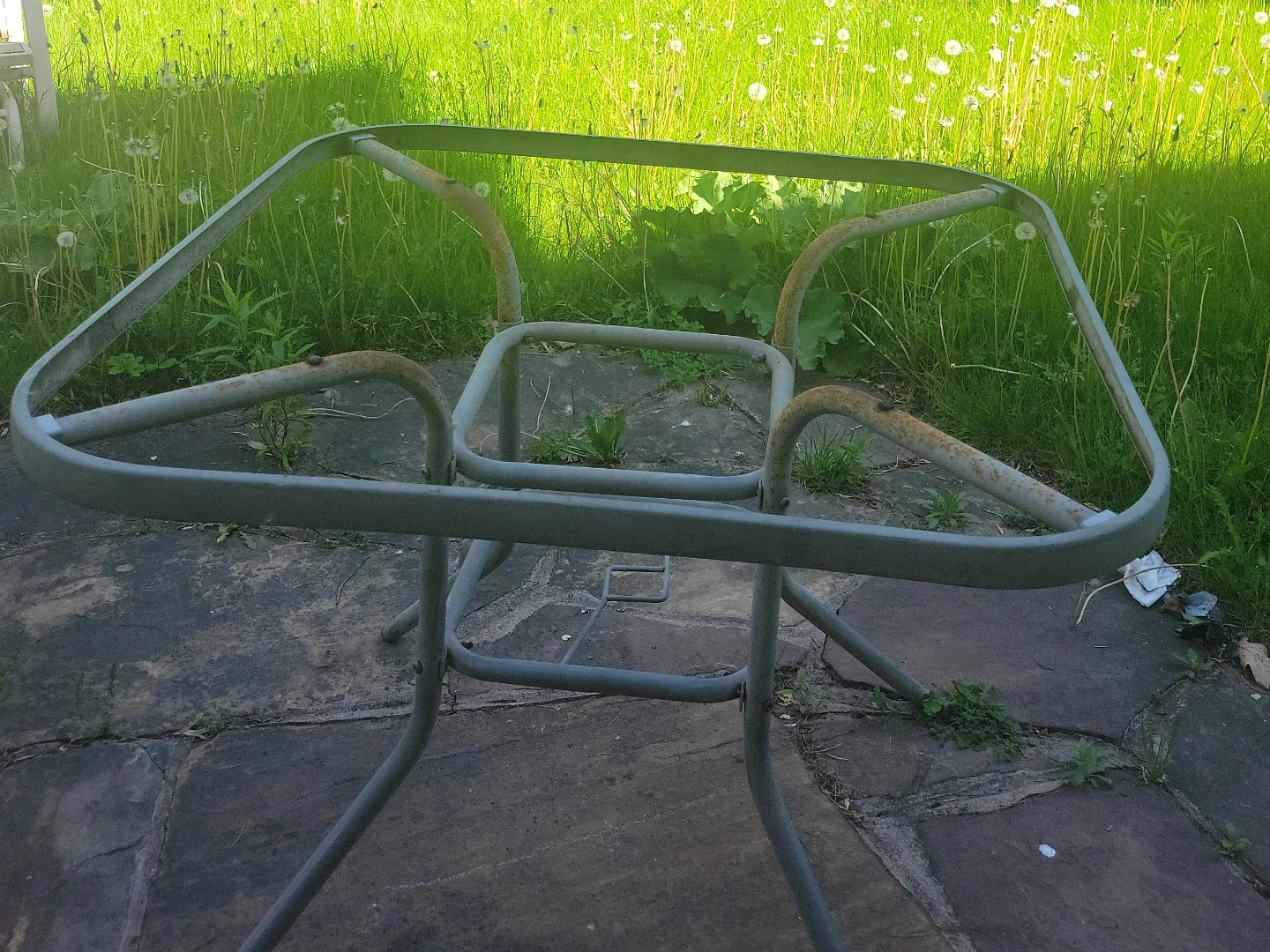 Metal Table Frame [No Glass]