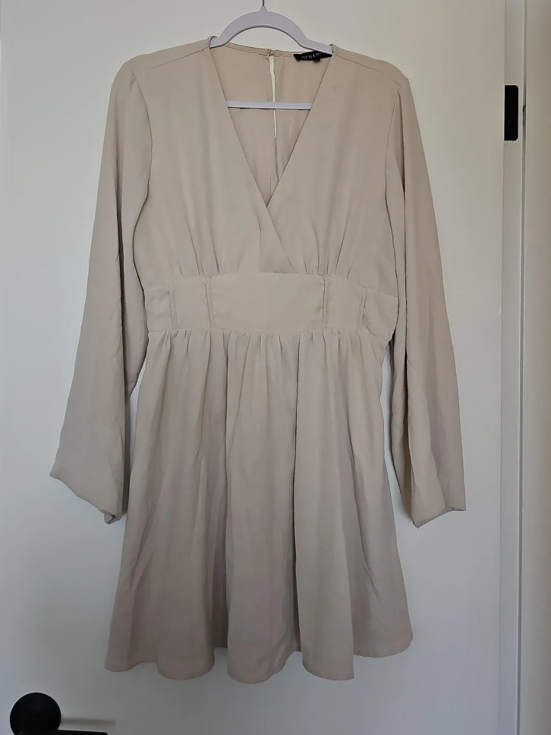 Dynamite Long Sleeve Wrap Dress