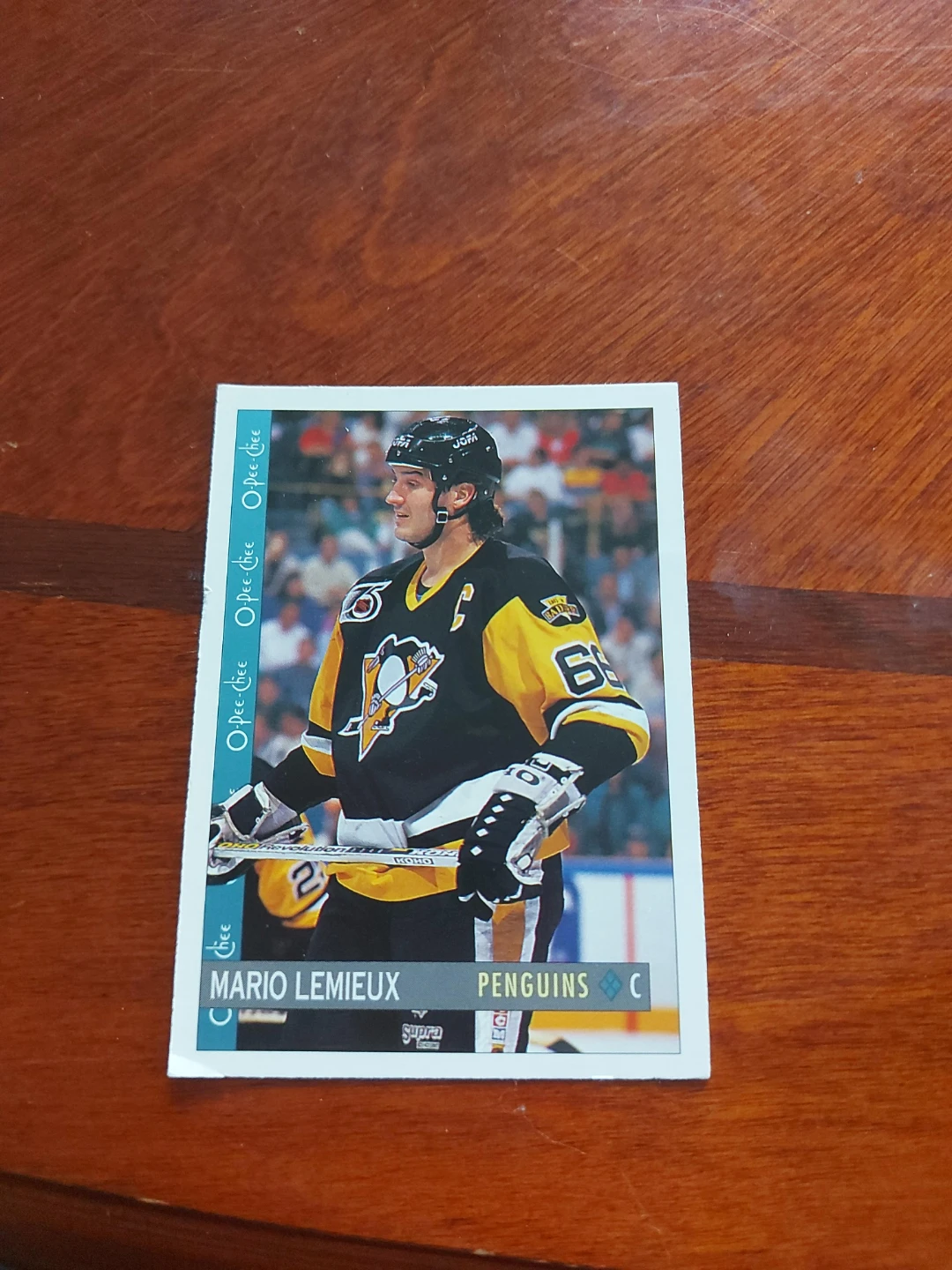 O-Pee-Chee Mario Lemieux Penguins Hockey Card