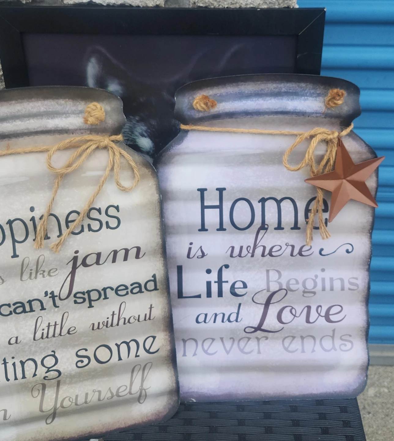 Decorative Mason Jar Signs