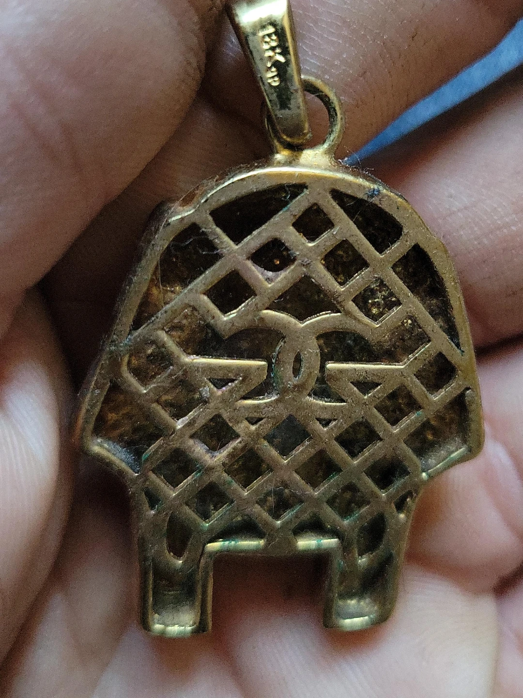 Gold Pharaoh Pendant