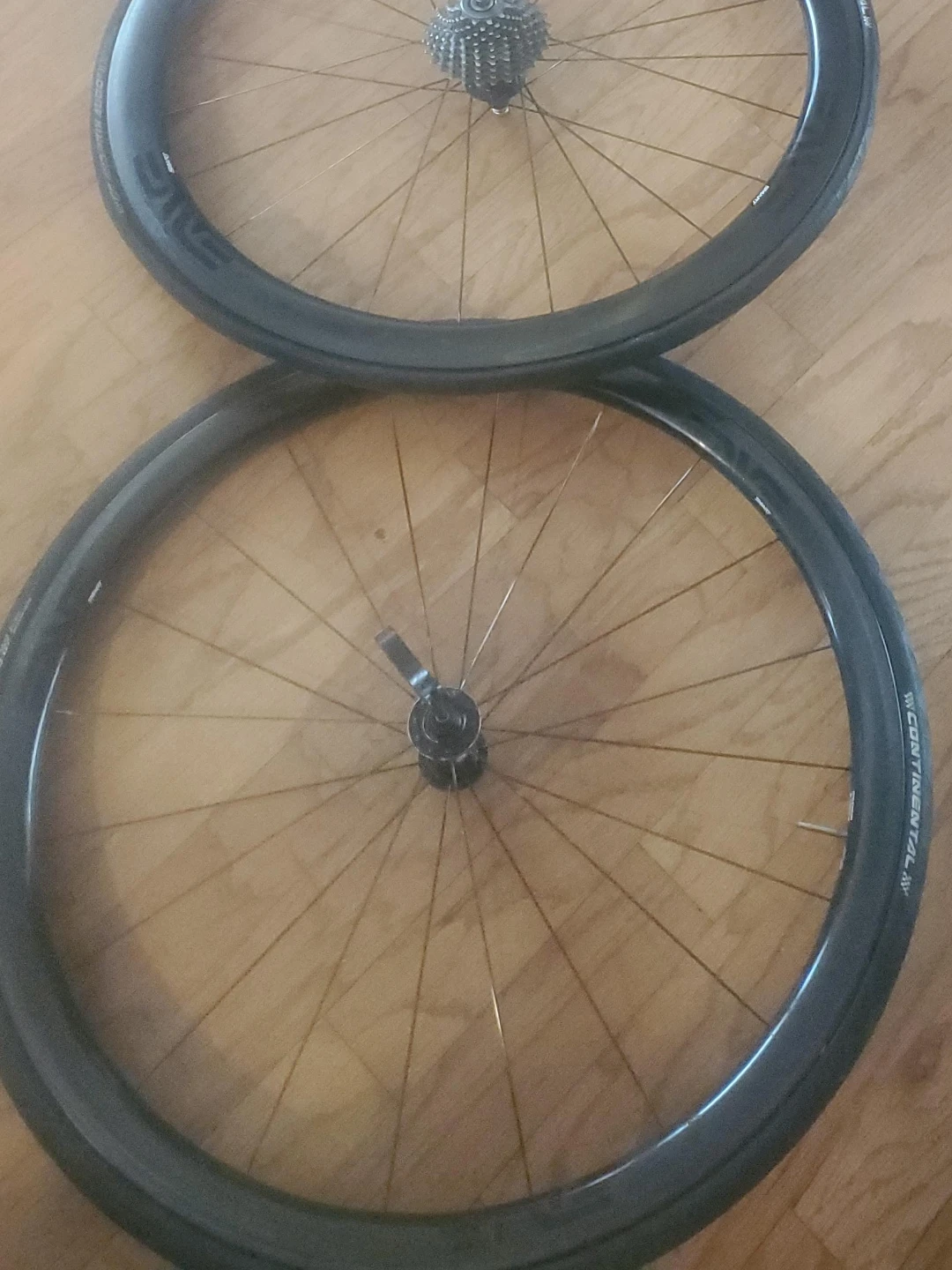 ENVE Carbon Road Wheels77 with Continental Tires