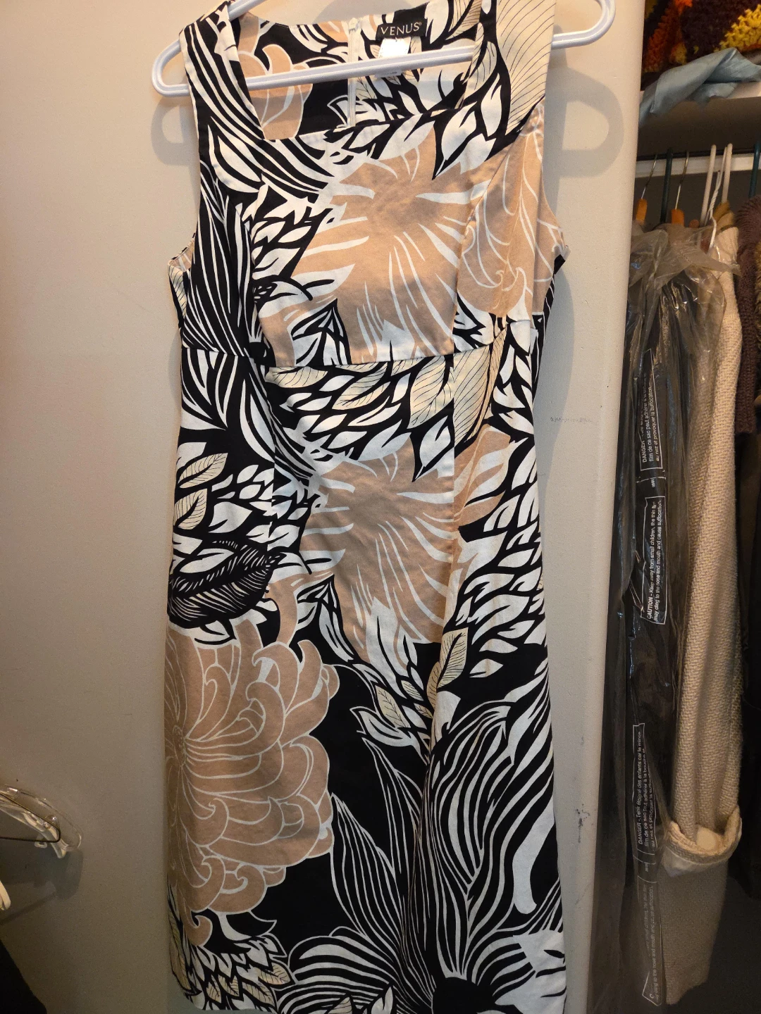 Venus Floral Sleeveless Dress