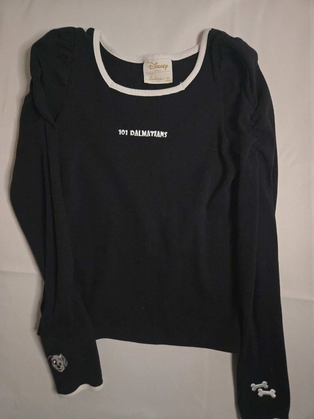 Disney 101 Dalmatians Ladies Long Sleeve Top - Size M