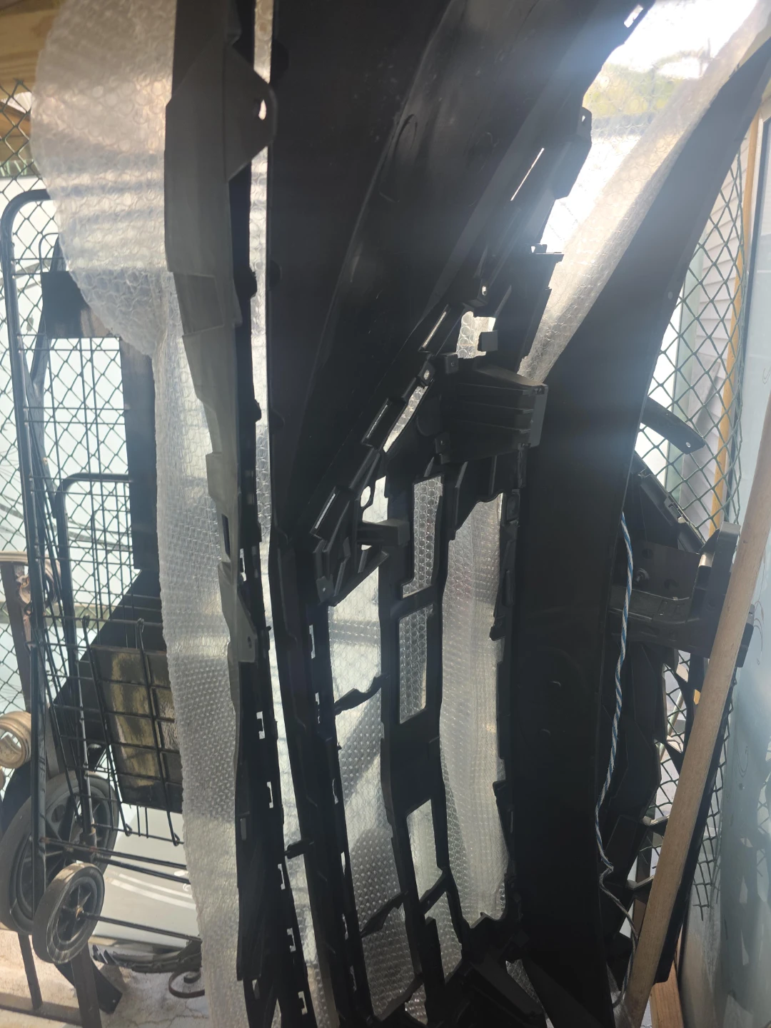 Black Car Bumper