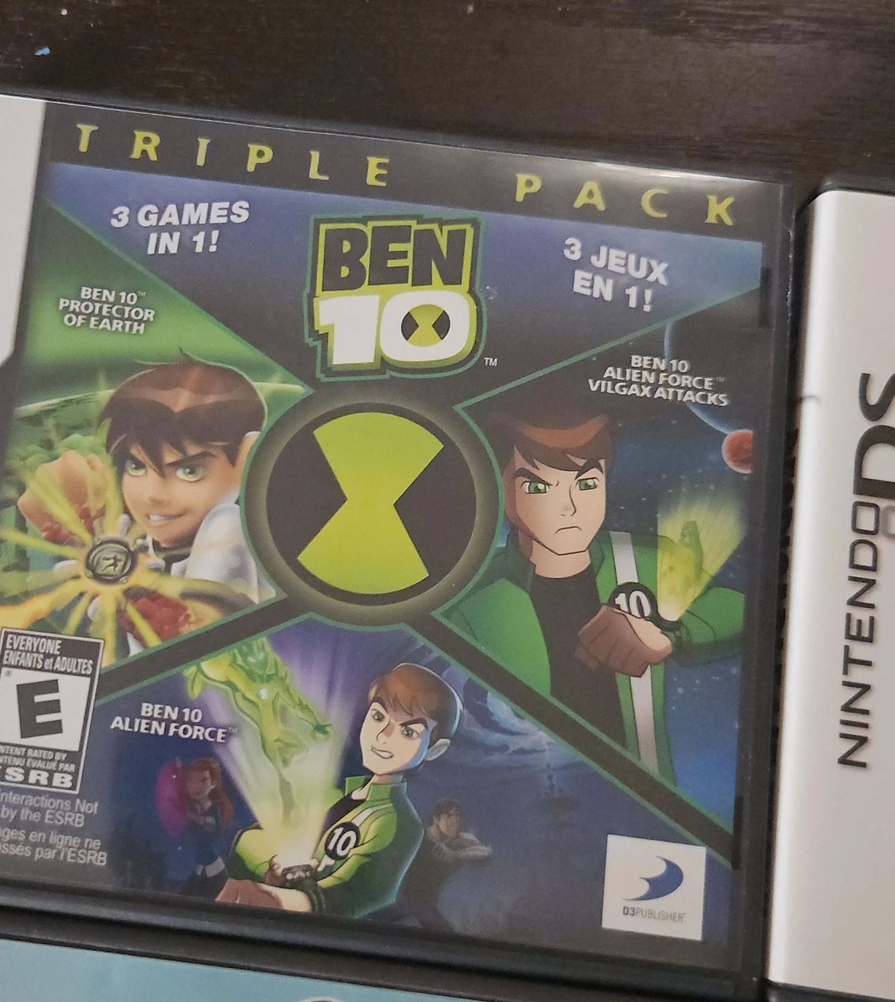 Ben 10 Triple Pack Video Game for Nintendo DS