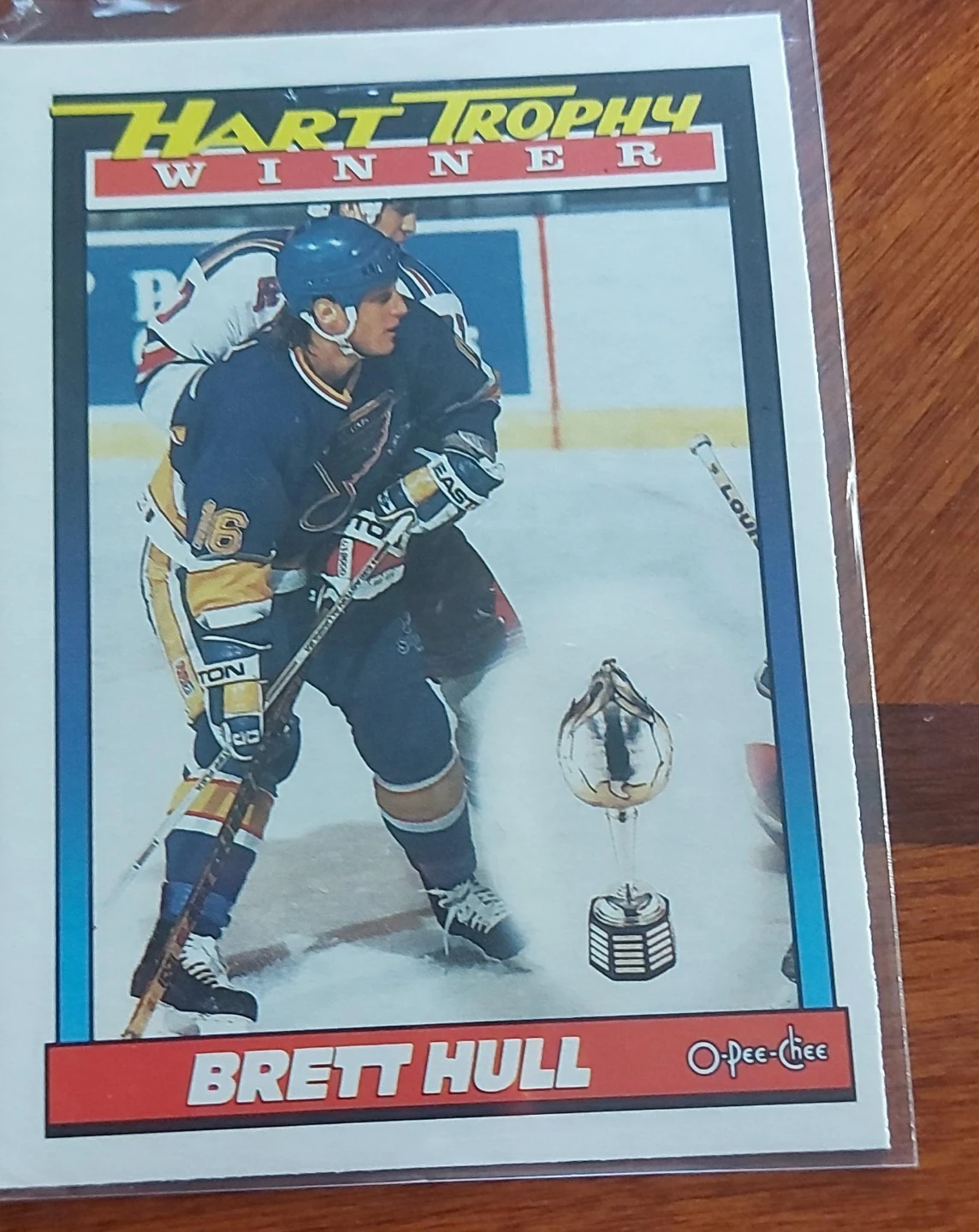 Brett Hull Hart Trophy Winner Hockey Card