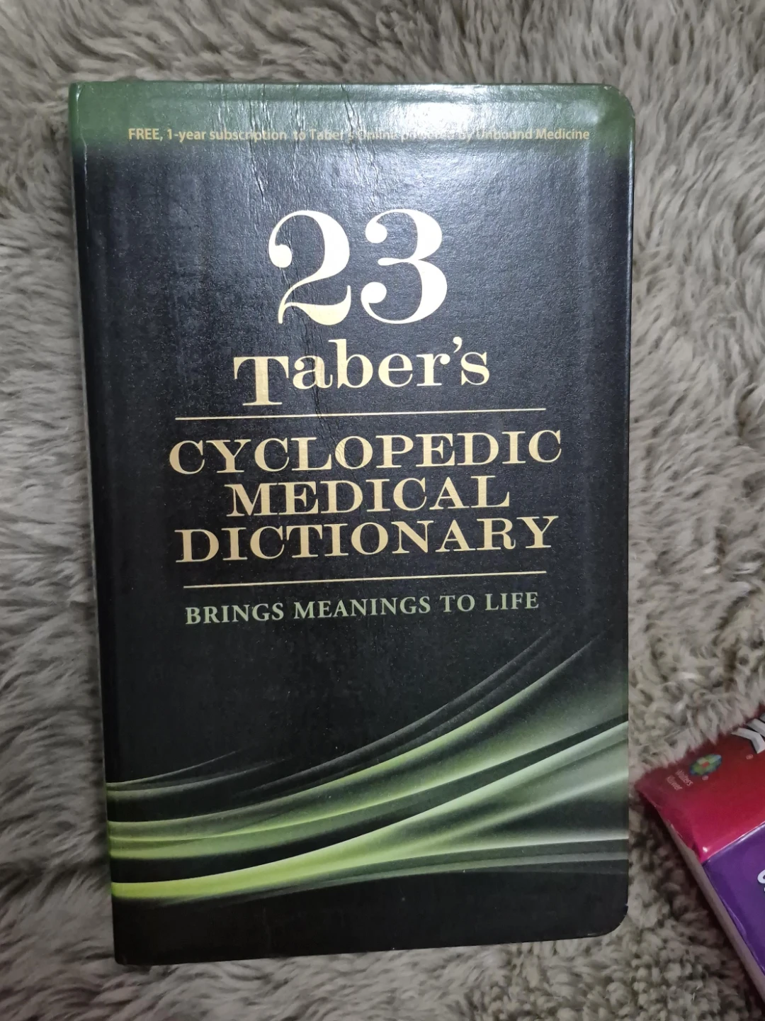 Taber's Cyclopedic Medical Dictionary 23