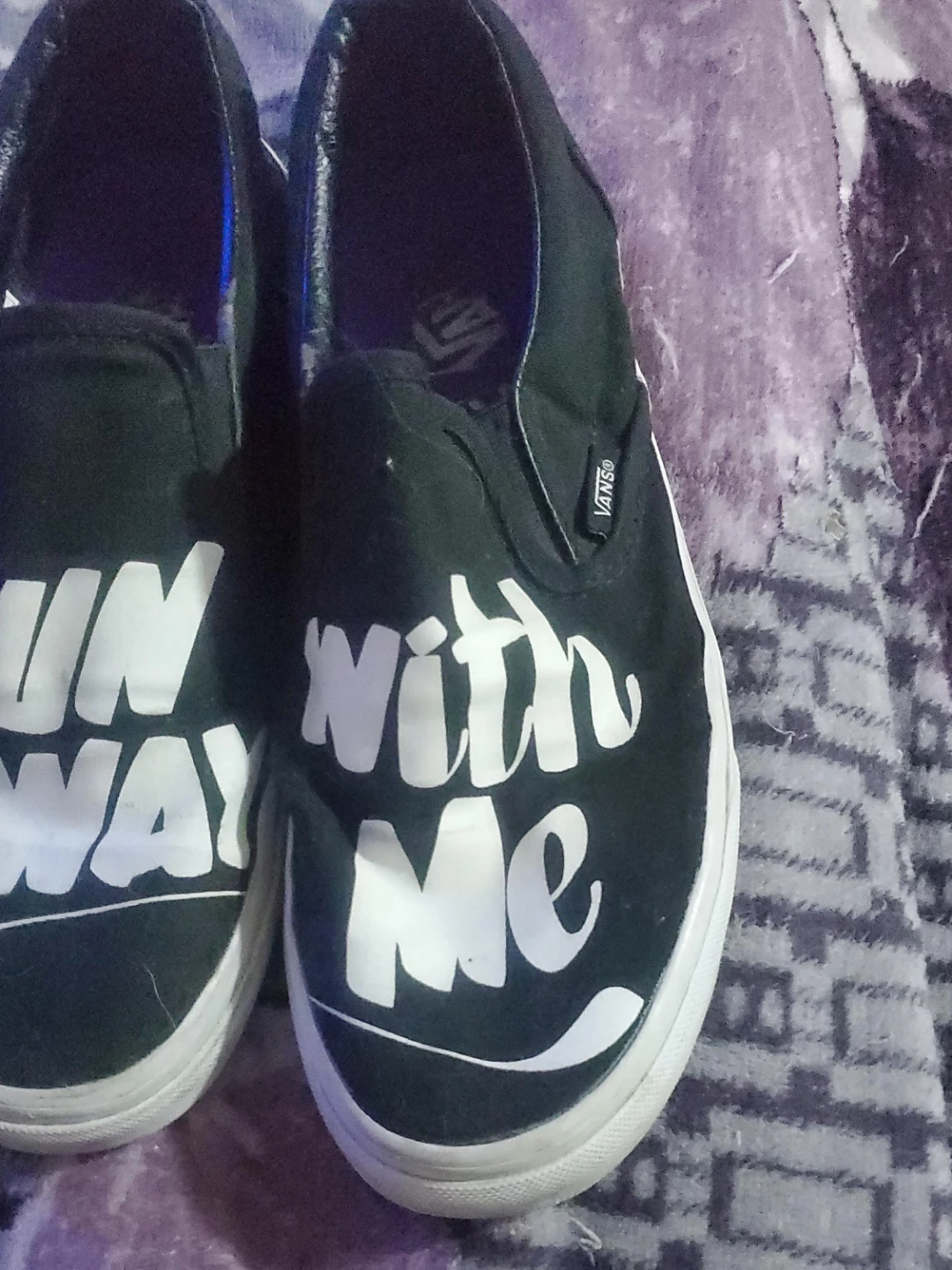 Vans Slip-On "Run Away With Me" Shoes