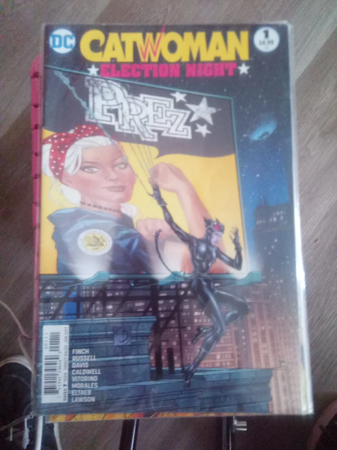 DC Catwoman Election Night #1 Comic Book