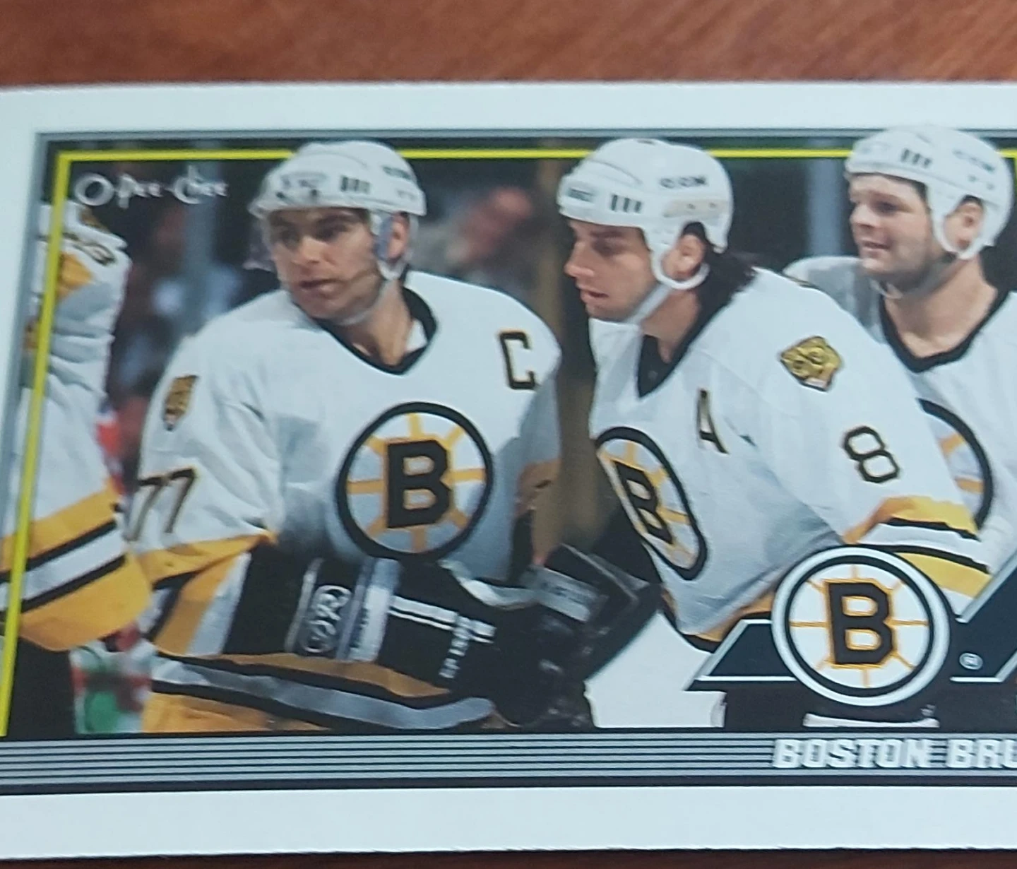 O-Pee-Chee Boston Bruins Hockey Card