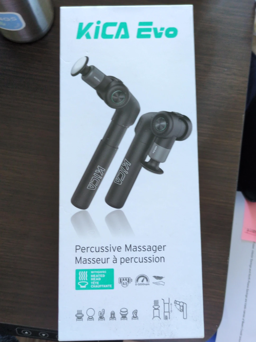 KICA Evo Percussive Massager with Heated Head