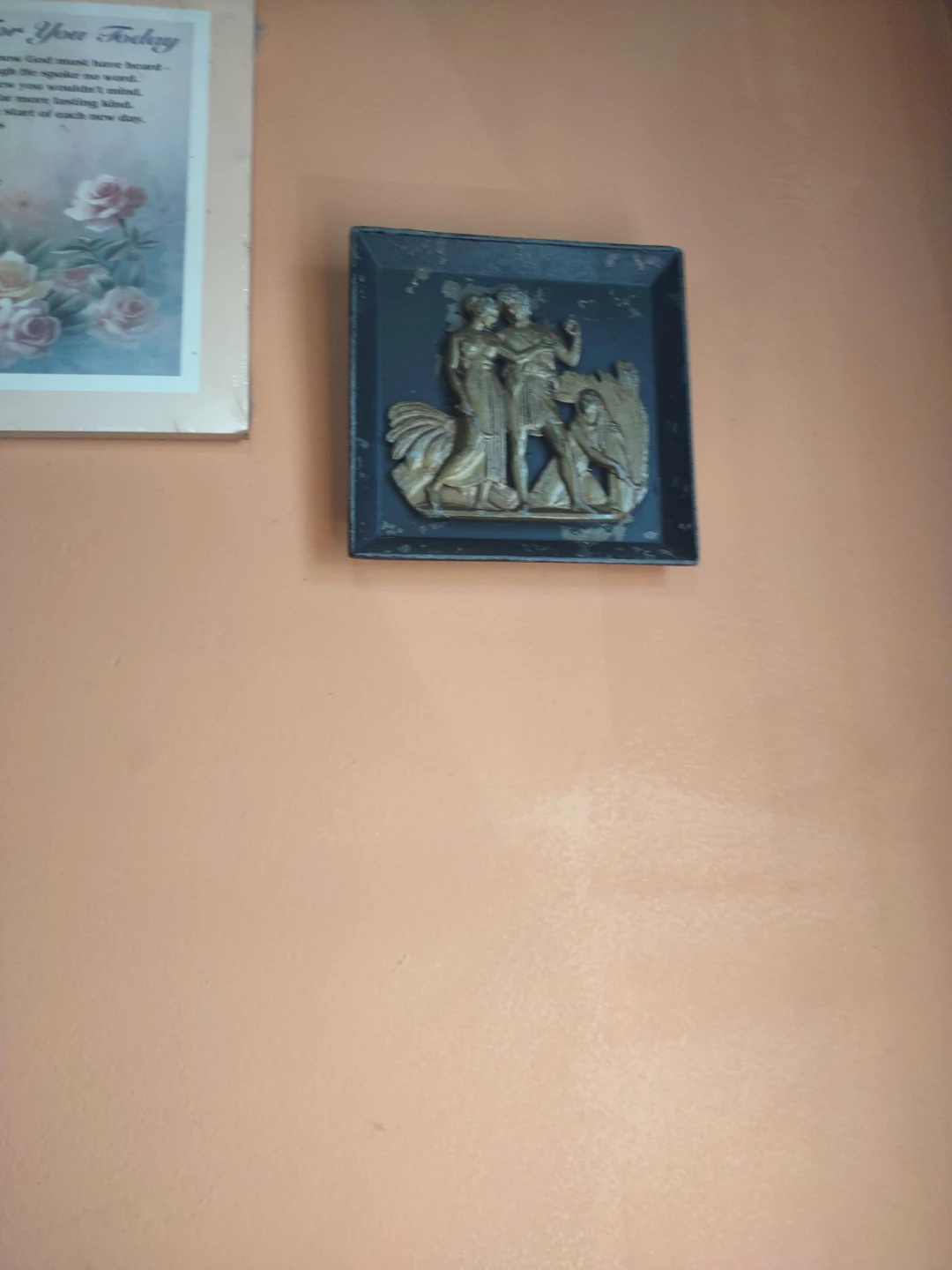 Vintage Bas-Relief Plaque