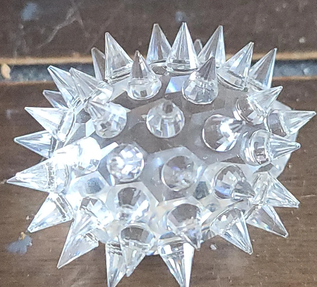 Clear Spiky Ball Toy