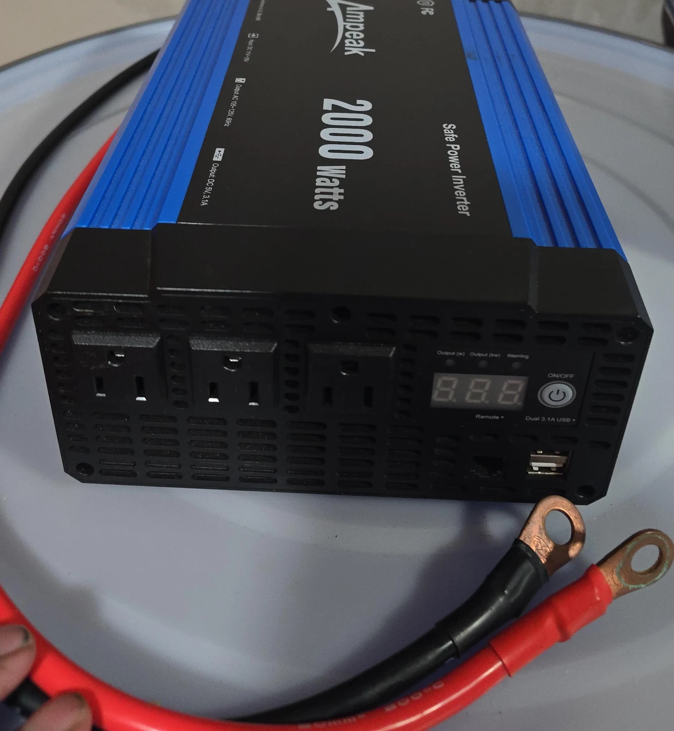 Ampeak 2000 Watts Safe Power Inverter