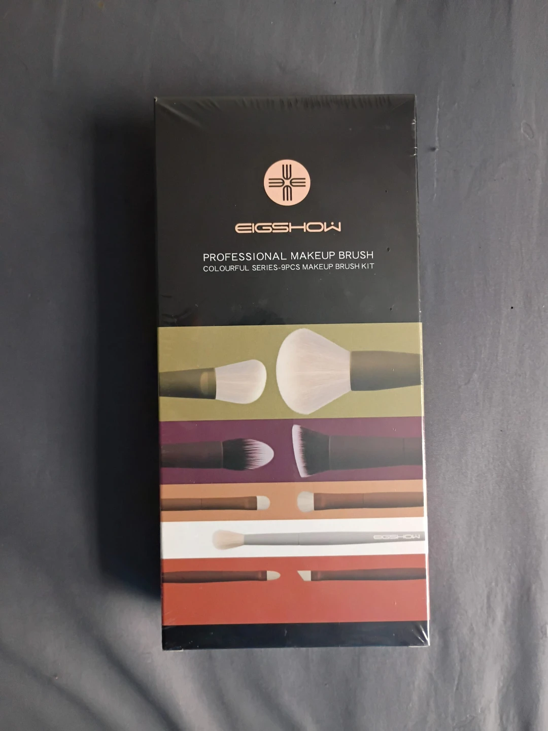 EIGSHOW Professional Makeup Brush Kit - 9 Pieces