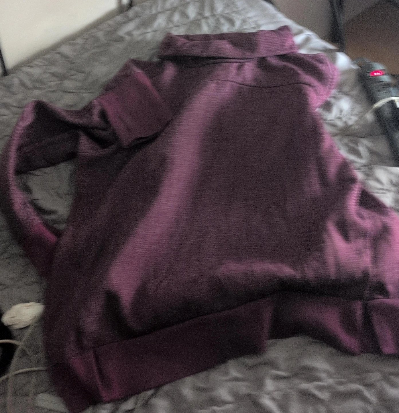 Maroon Turtleneck Sweater