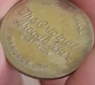 The Original Arcade Bar Token