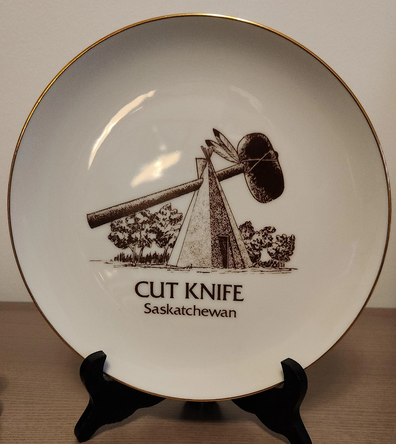 Aalco Saskatchewan Decorative Plate