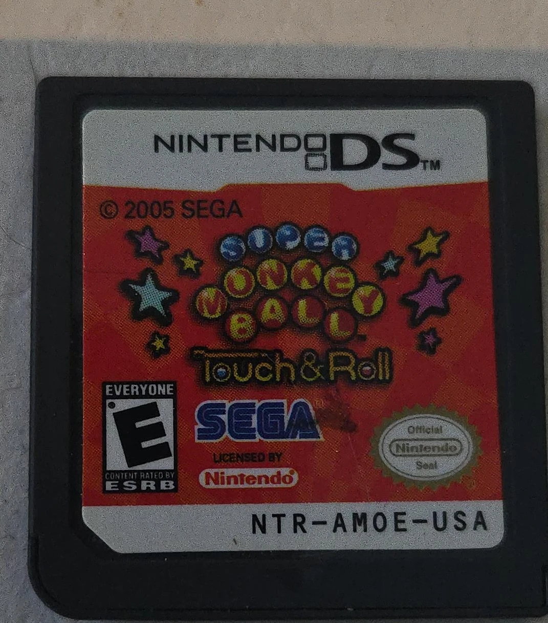 Nintendo DS Super Monkey Ball: Touch & Roll Game