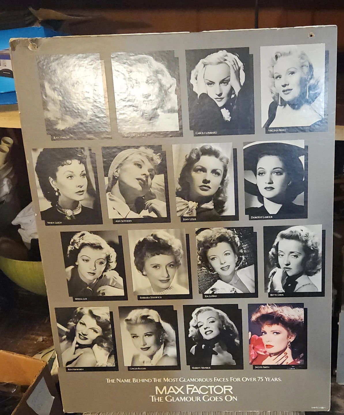 Max Factor The Name Behind The Most Glamorous Faces Poster