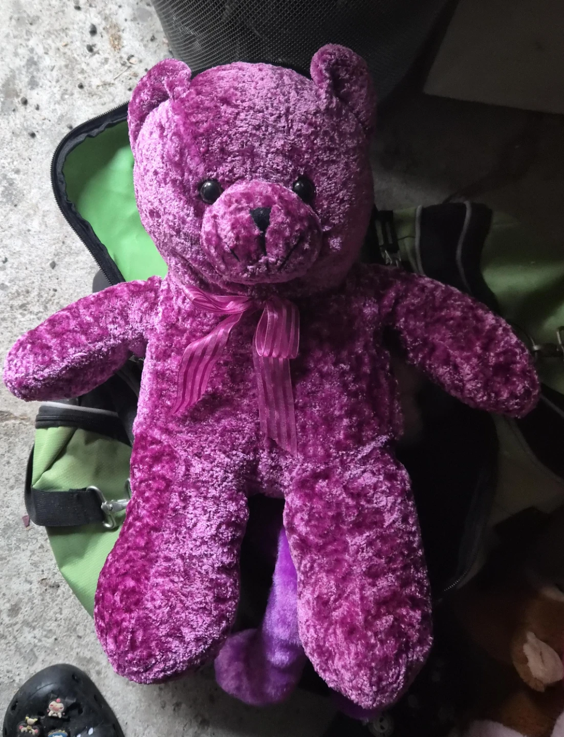 Purple Teddy Bear Plush Toy