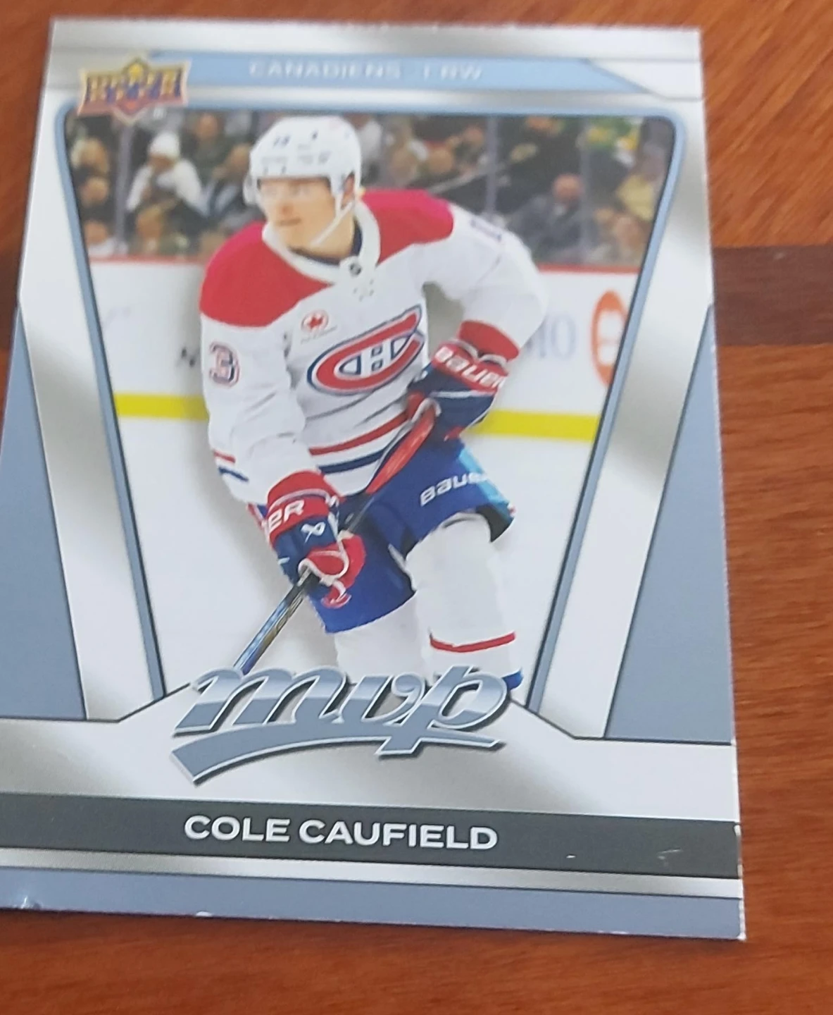 Upper Deck MVP Hockey Card - Cole Caufield
