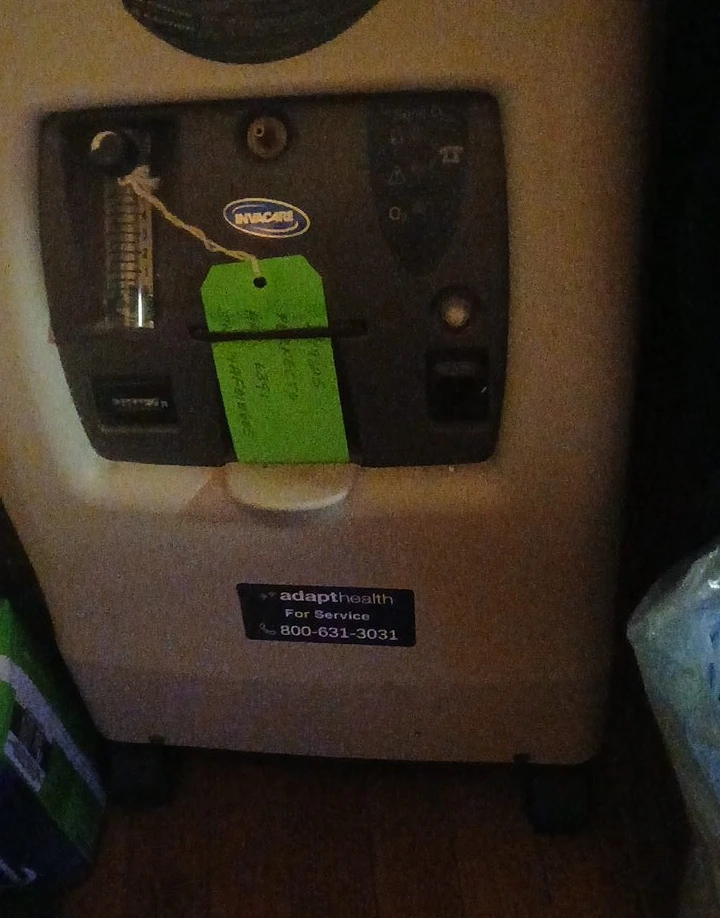 Invacare Oxygen Concentrator