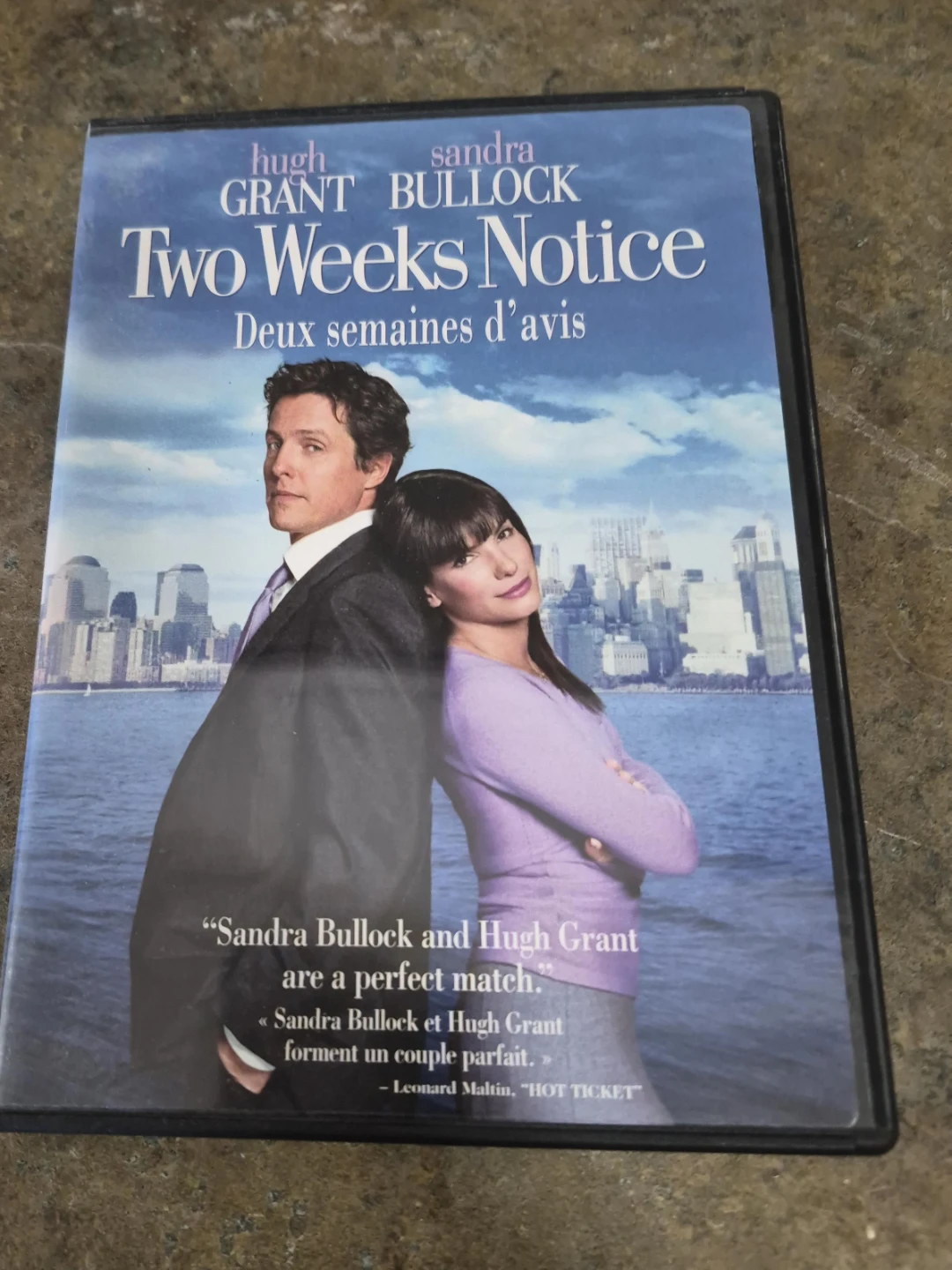 Two Weeks Notice DVD